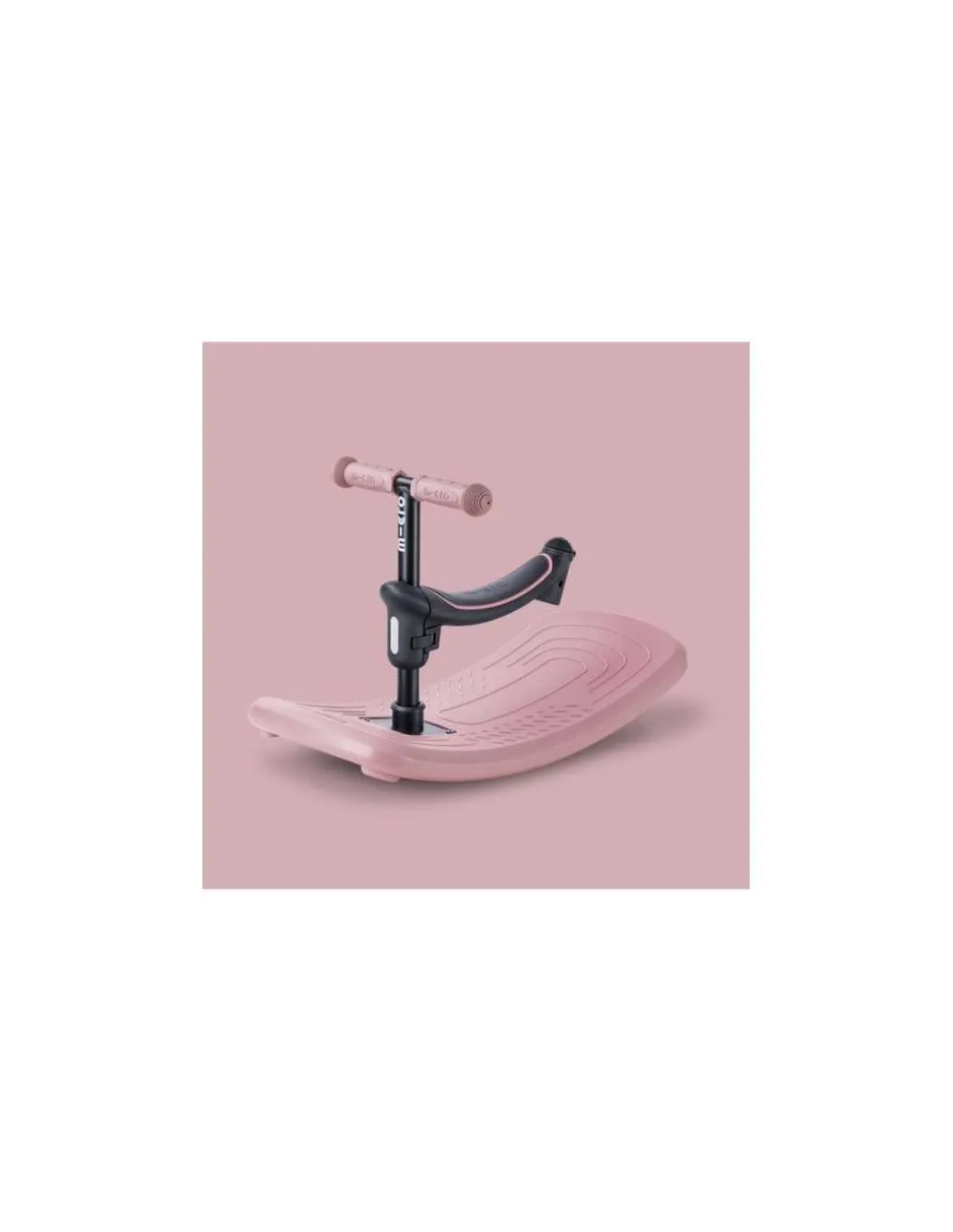 Trottinette Mini Micro Deluxe Rock & Go Rose Poudré LED - Micro Mobility