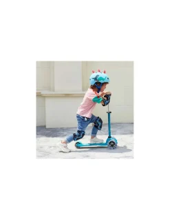 Trottinette Mini Micro Deluxe LED Aqua - Micro Mobility