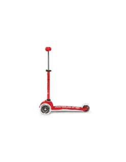 Trottinette Mini Micro Deluxe LED Rouge - Micro Mobility