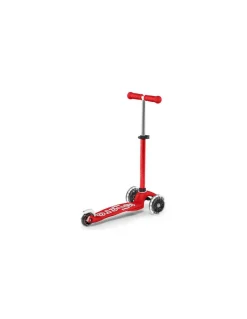 Trottinette Mini Micro Deluxe LED Rouge - Micro Mobility