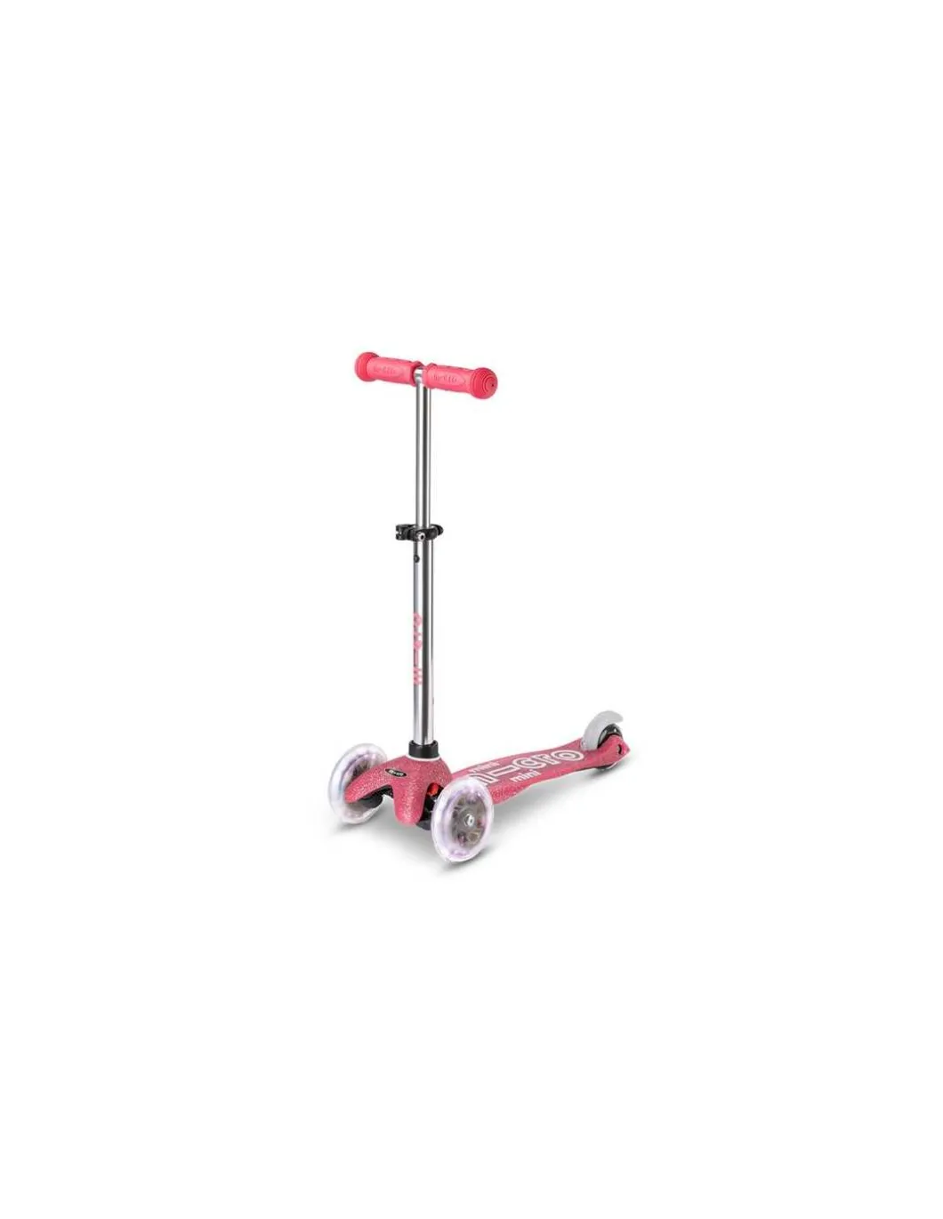 Trottinette Mini Micro Deluxe LED Glitter rose - Micro Mobility