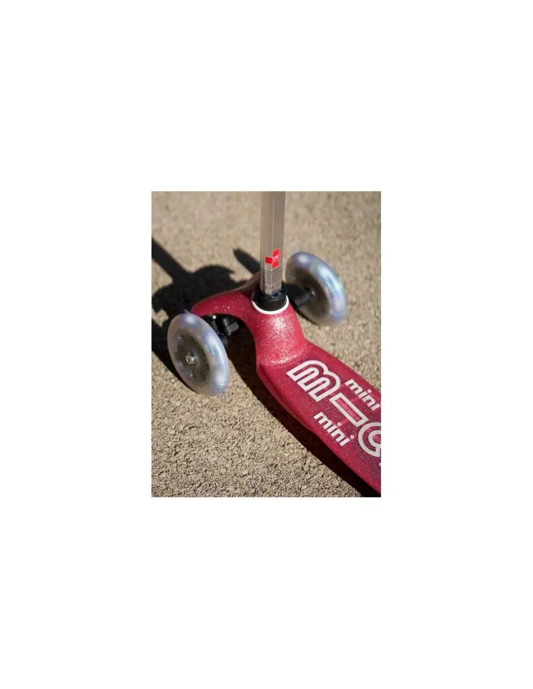 Trottinette Mini Micro Deluxe LED Glitter rose - Micro Mobility