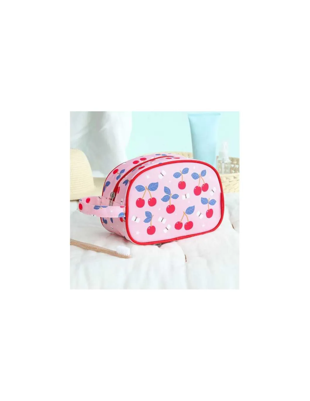 Trousse de toilette Cerises - A Little Lovely Company