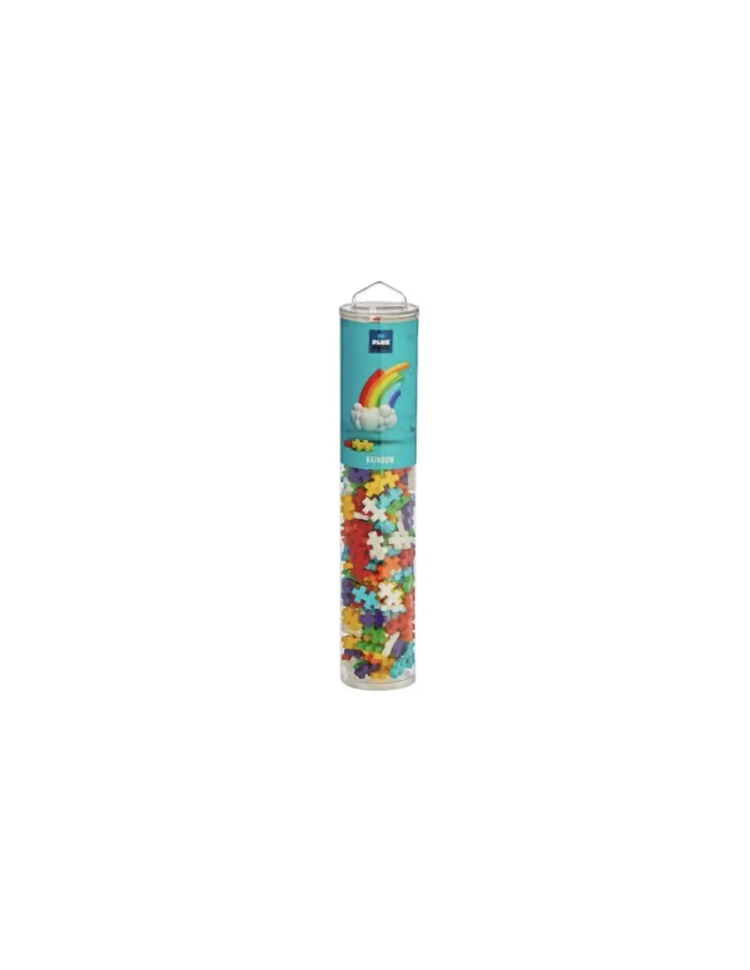 Tube mix arc en ciel Plus Plus 240 pièces