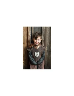 Tunique et cape de chevalier cuivre 4-6 ans - Great Pretenders
