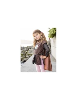 Tunique et cape de chevalier cuivre 4-6 ans - Great Pretenders