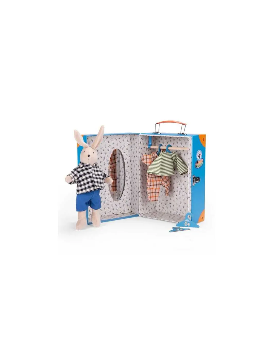 Valise La petite armoire Sylvain La Grande Famille - Moulin Roty