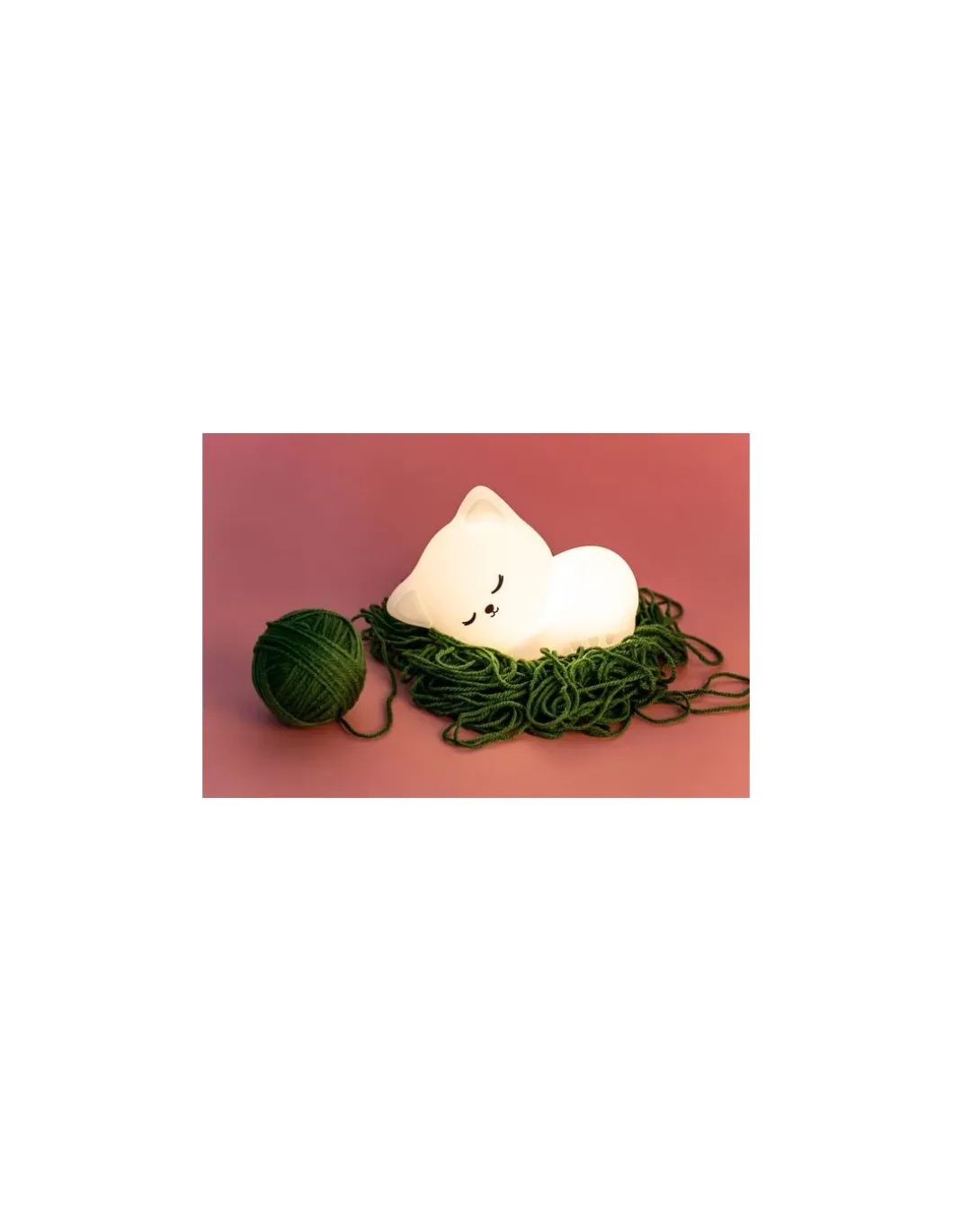 Veilleuse chat Lil'cat blanc
