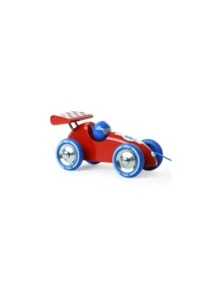 Voiture de course rouge et bleue - Vilac
