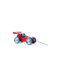 Voiture de course rouge et bleue - Vilac