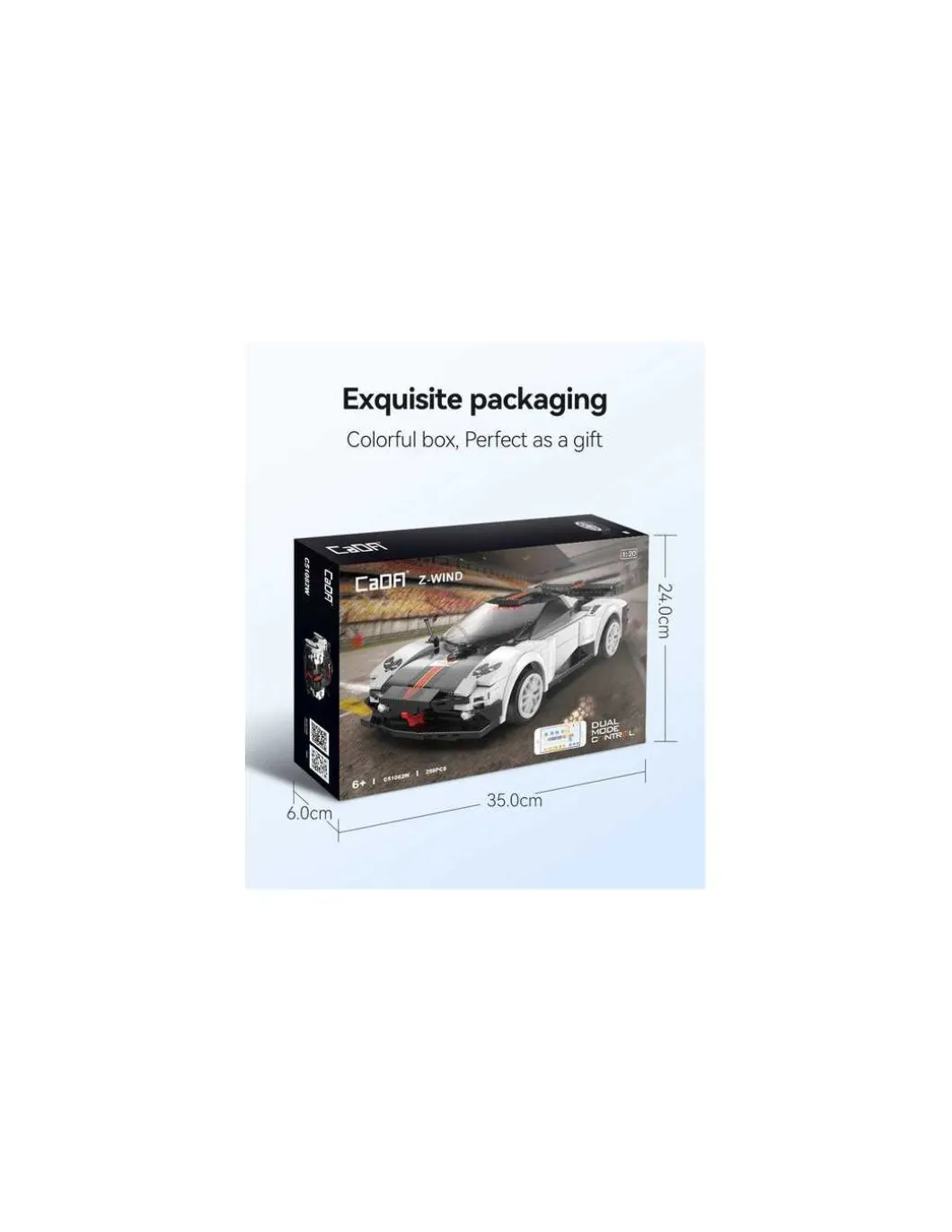 Voiture de course Z-Wind 258 pièces - CaDA