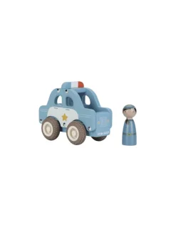 Voiture de police en bois - Little Dutch