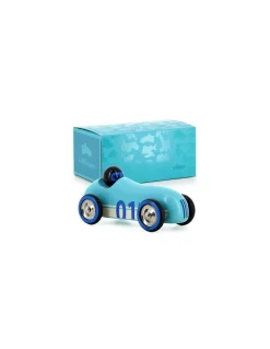 Voiture en bois Old sport Compet’ Turquoise - Vilac