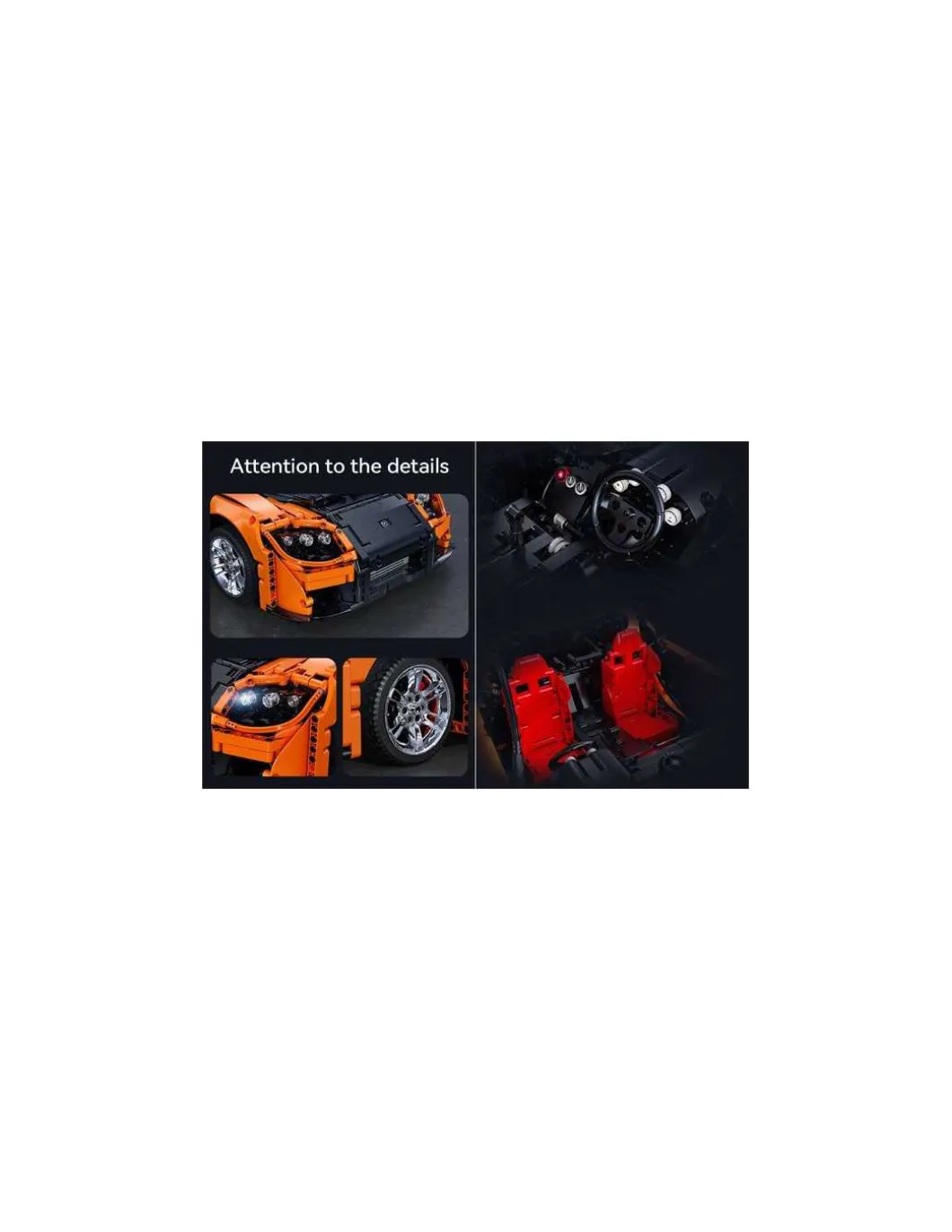 Voiture Mazda RX-7 3305 pièces - CaDA Master