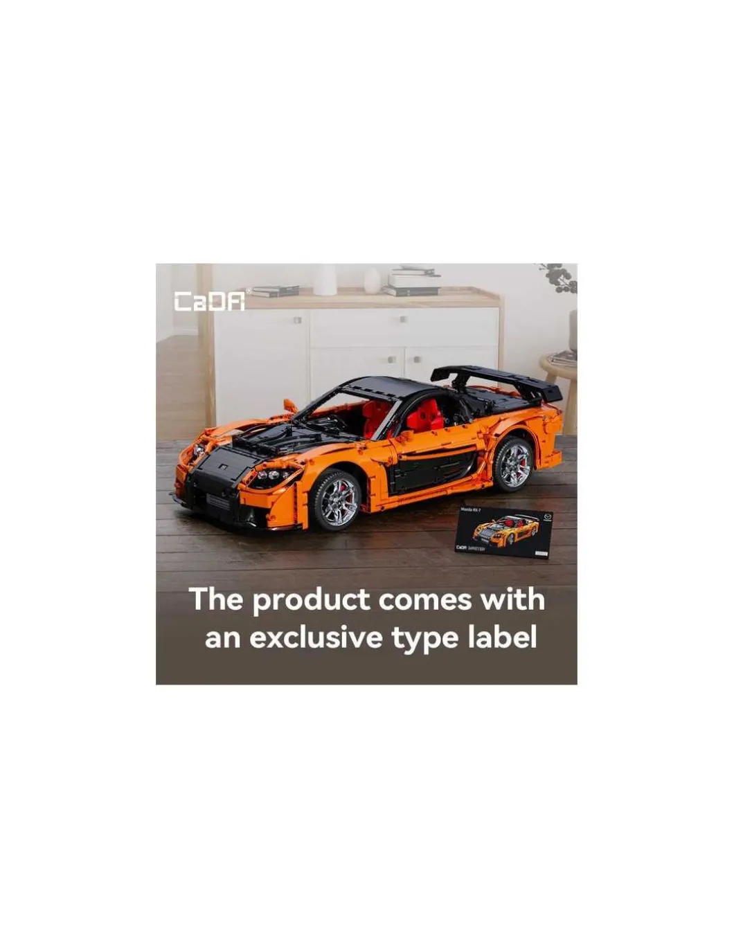 Voiture Mazda RX-7 3305 pièces - CaDA Master