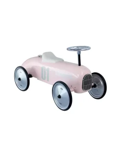 Voiture porteur métal rose tendre - Vilac