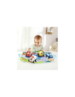 Voitures à rétrofriction et circuit - Hape