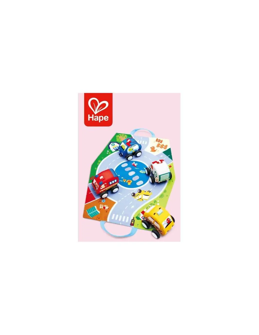 Voitures à rétrofriction et circuit - Hape