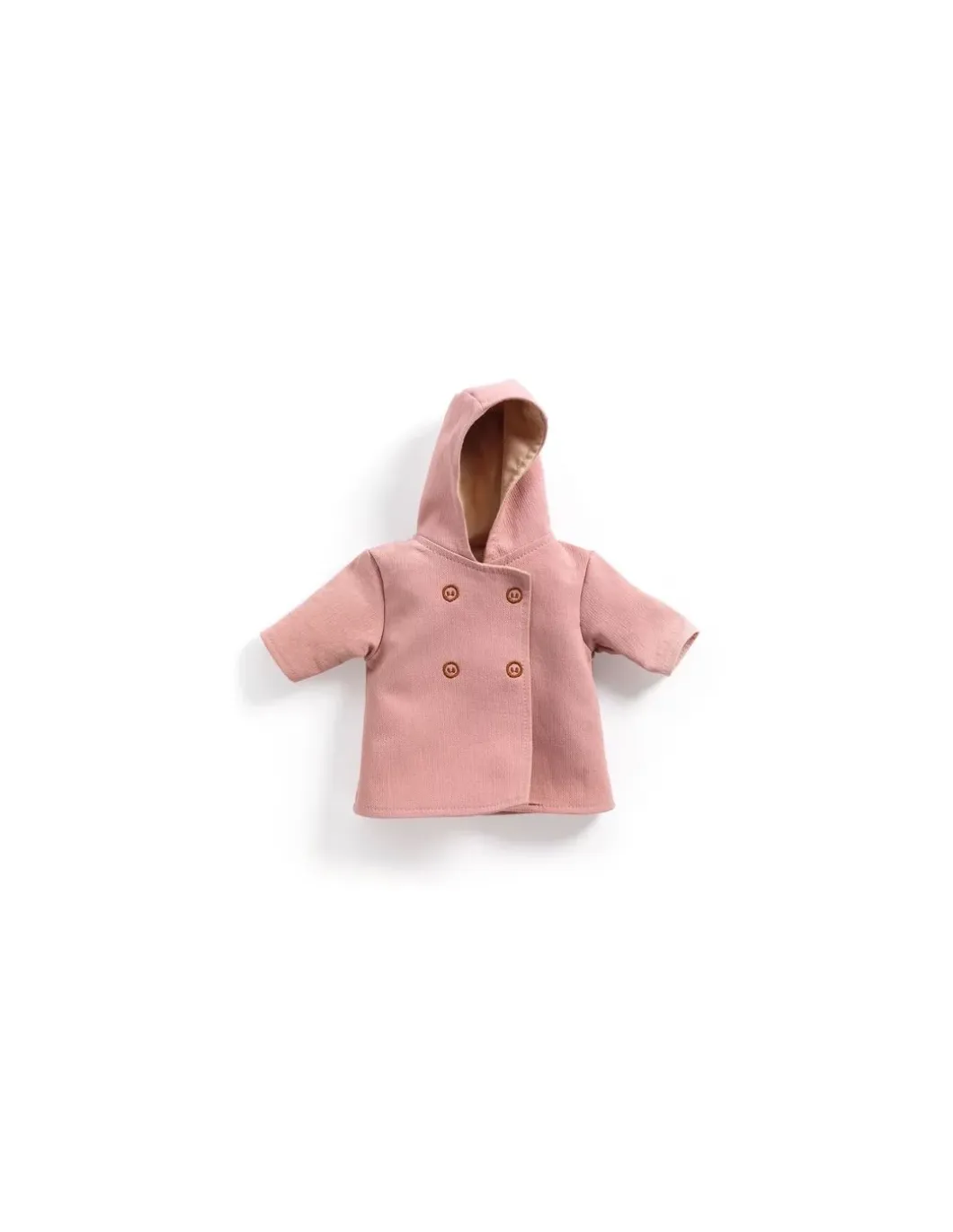 Vêtements de poupée manteau à capuche Pomea - Djeco