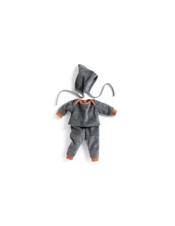 Vêtements de poupée Pearl Gray Pomea - Djeco