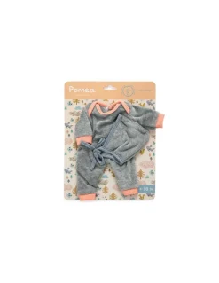 Vêtements de poupée Pearl Gray Pomea - Djeco