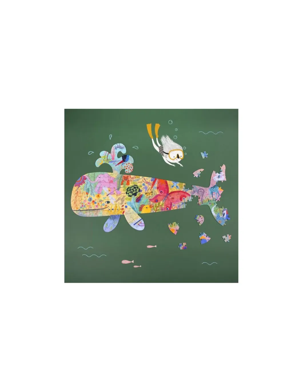 Whale Puzz'art 150 pièces - Djeco