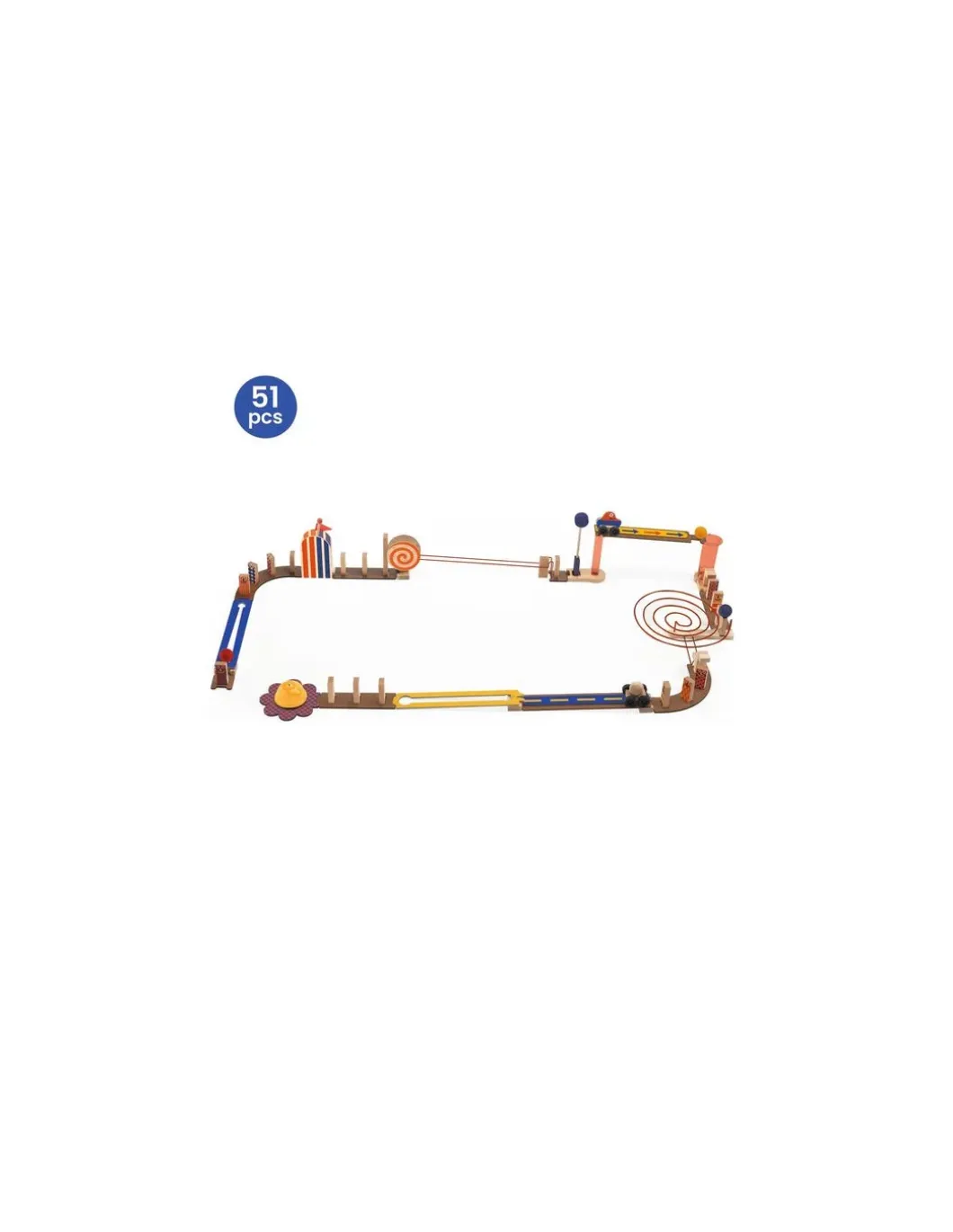 Zig & Go junior Racer 51 pièces - Djeco